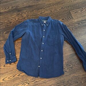 Only Blue Casual Button Down Shirt